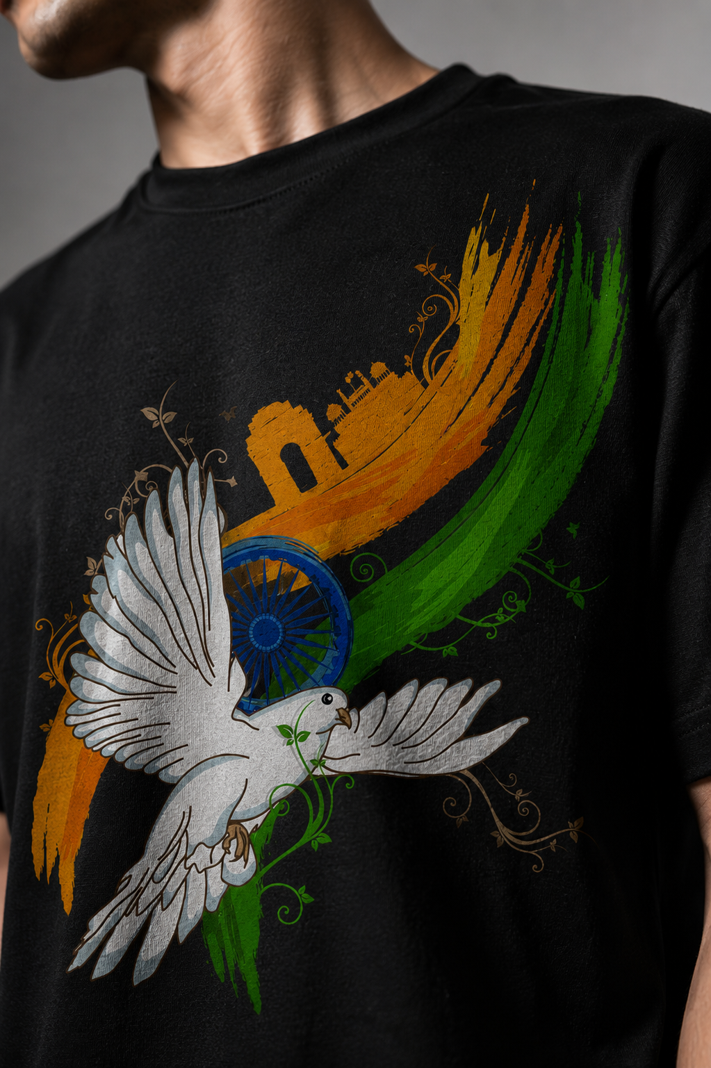 India Unisex Stretch T-shirt