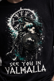 Valhalla Unisex Terry Oversized Tee
