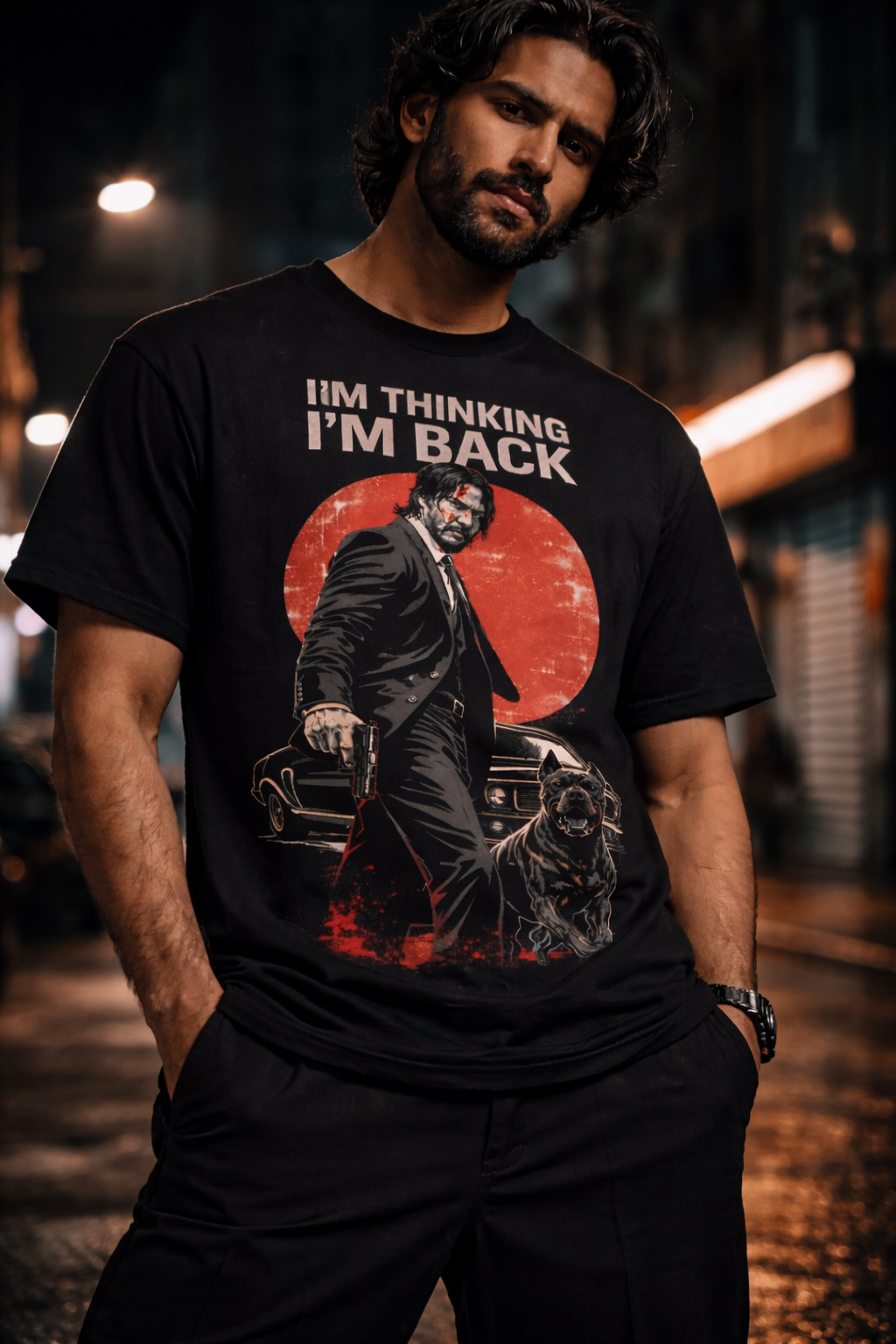 John wick Unisex Stretch T-shirt