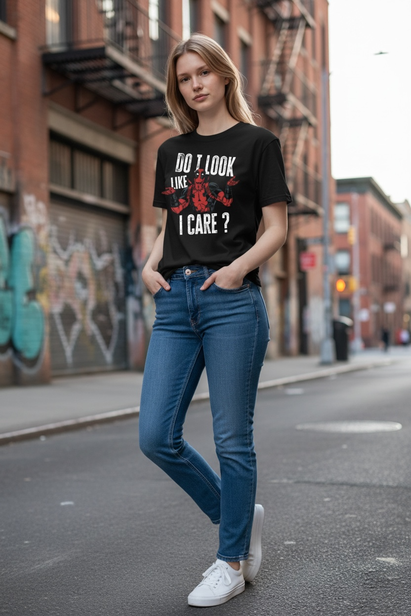Who cares Unisex Stretch T-shirt