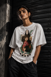 Sprited away Unisex Terry Oversized Tee