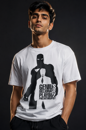 Iron man Unisex Terry Oversized Tee
