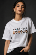 Friends Unisex Terry Oversized Tee