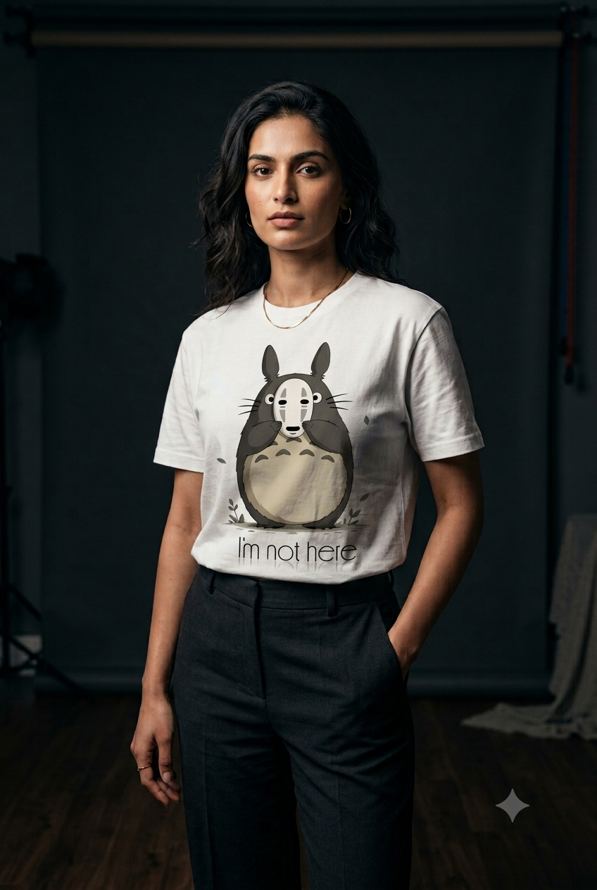 Not here Unisex Stretch T-shirt