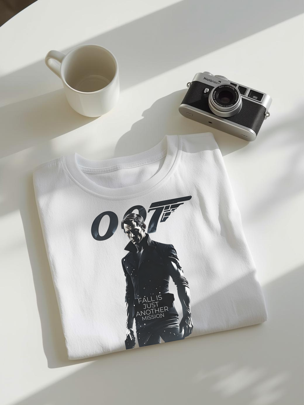 Bond 007 Unisex Terry Oversized Tshirt