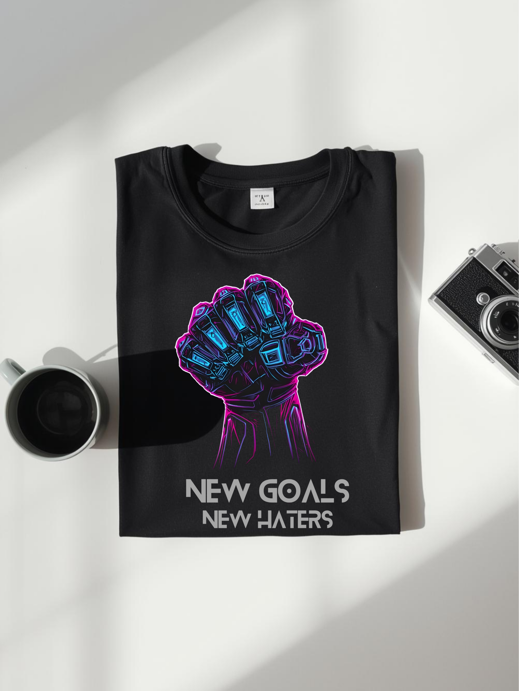 New Goals Unisex Terry Oversized Tshirt