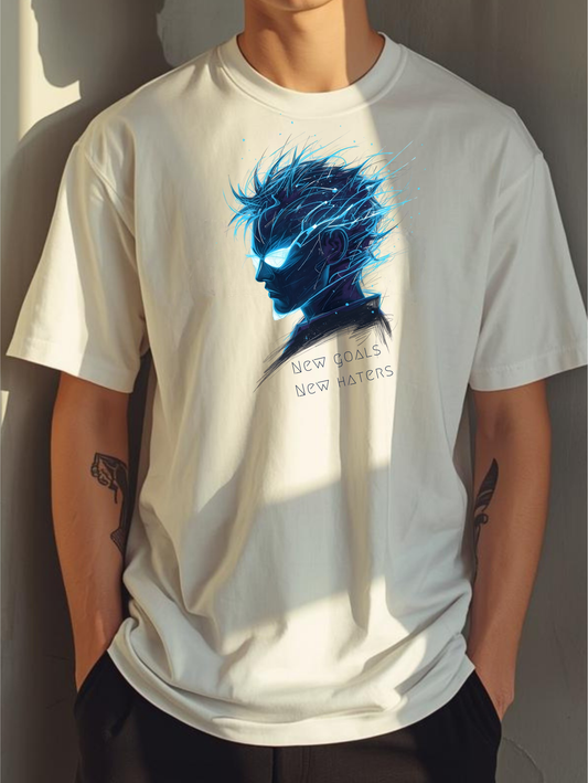 New haters Unisex Terry Oversized Tshirt