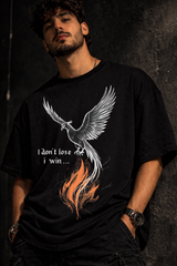 I Win Unisex Oversized Terry T-Shirt