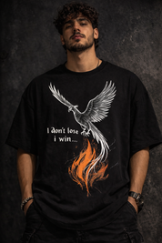 I Win Unisex Oversized Terry T-Shirt
