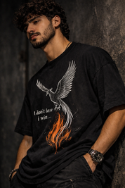 I Win Unisex Oversized Terry T-Shirt