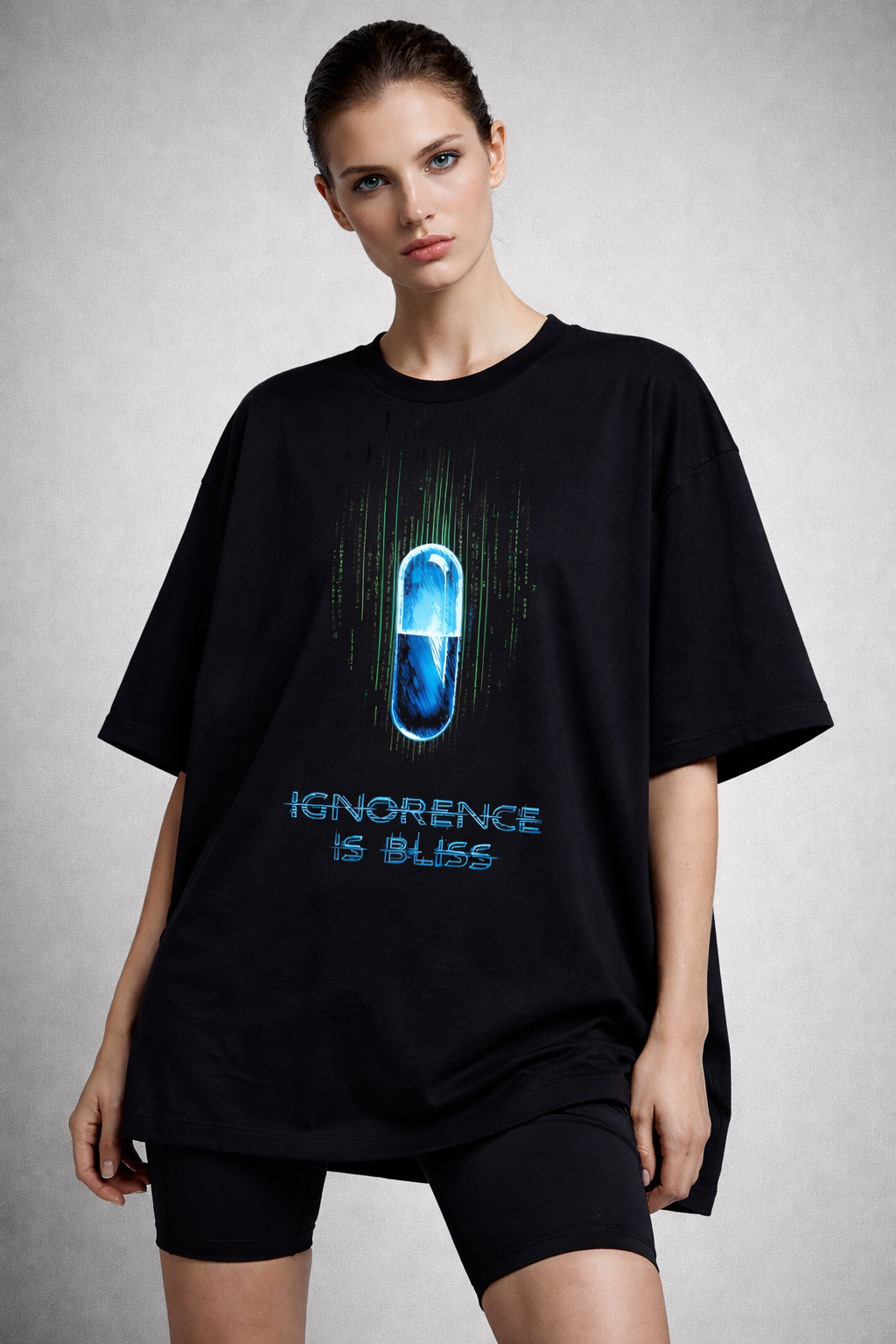 Ignorance Unisex Terry Oversized Tee