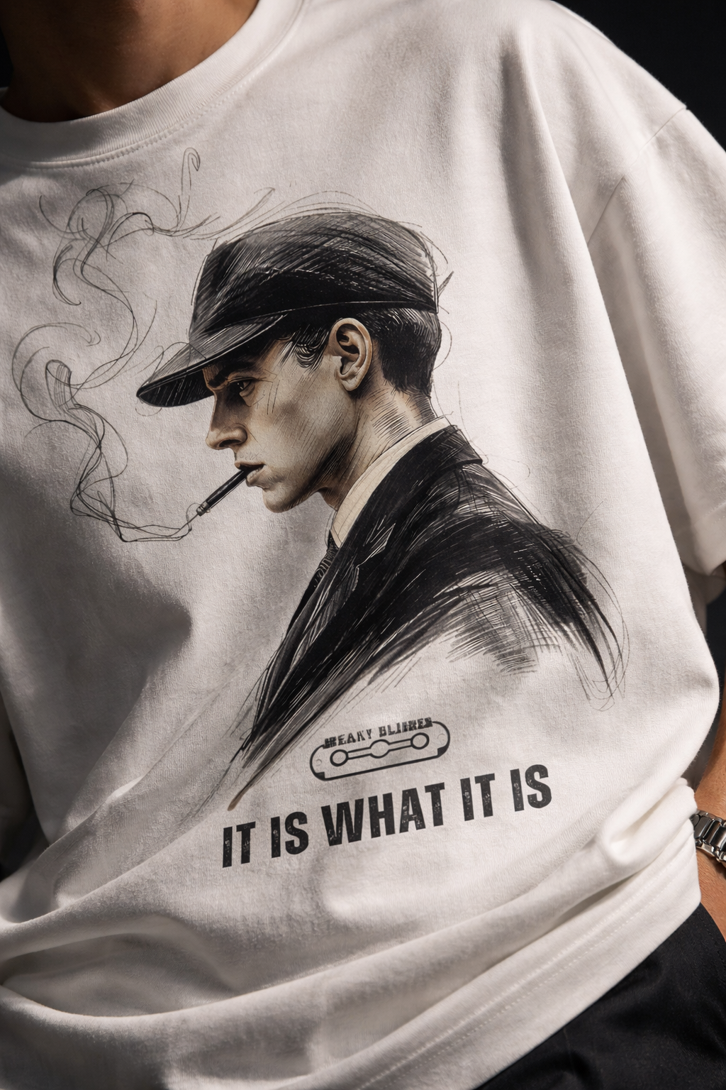 Itiswhatitis Unisex Terry Oversized Tshirt