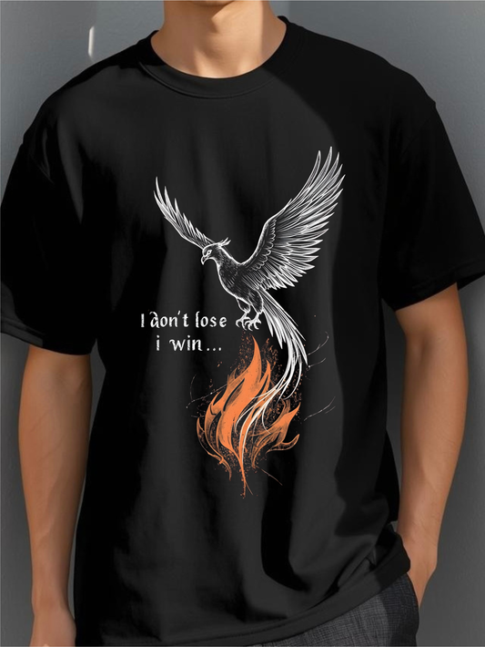 I win Unisex Terry Oversized Tee