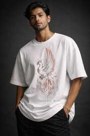 I win Unisex Terry Oversized Tee