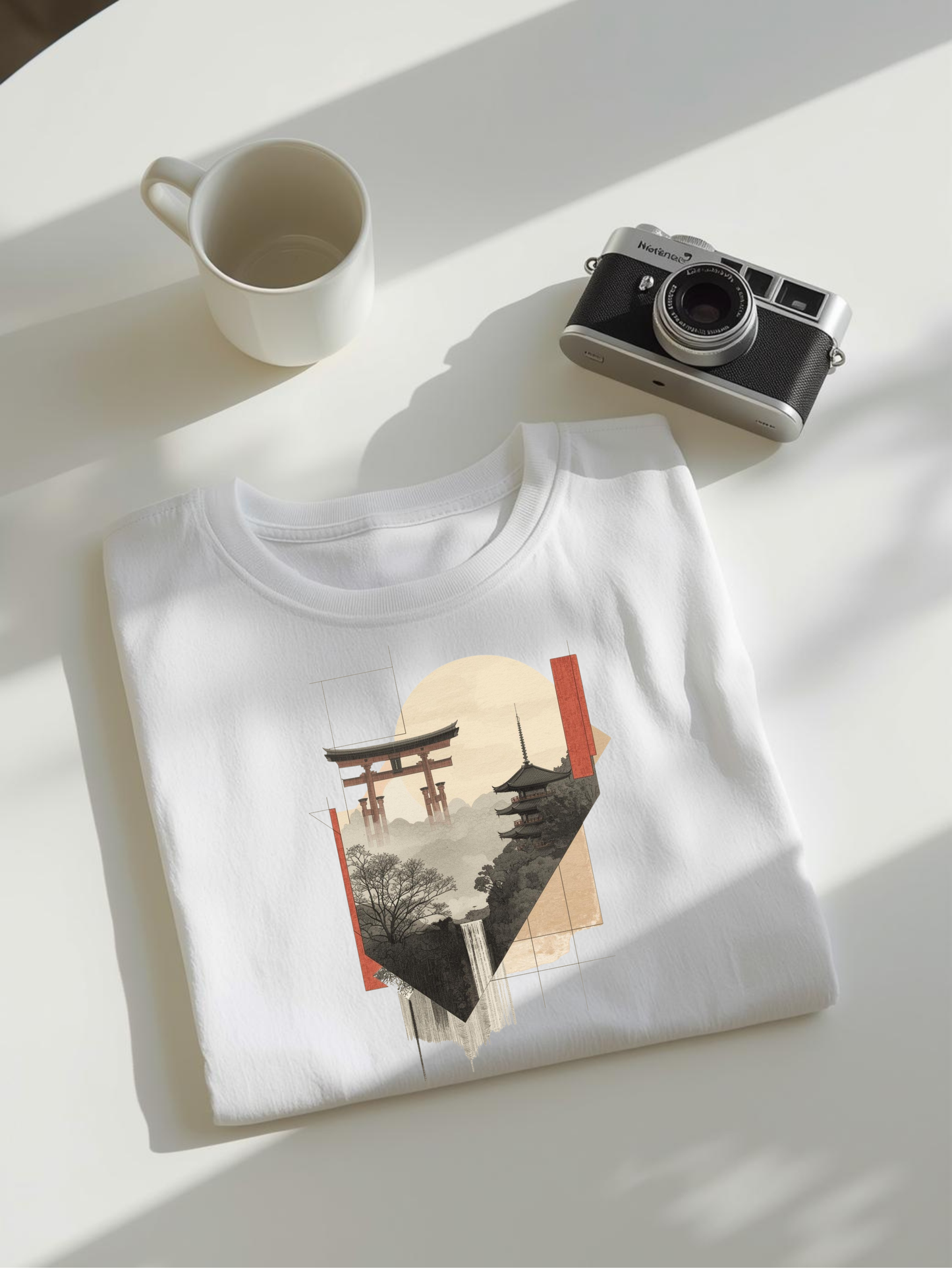 Japan asthetic Unisex Terry Oversized Tshirt