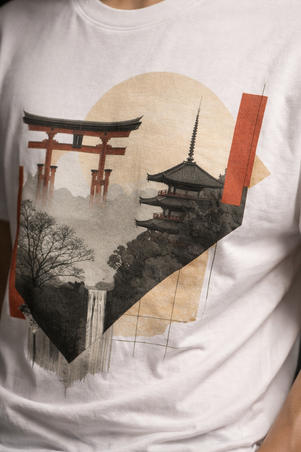 Japan asthetic Unisex Stretch T-shirt