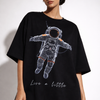 Live a little Unisex Terry Oversized Tee