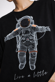 Live a little Unisex Stretch T-shirt