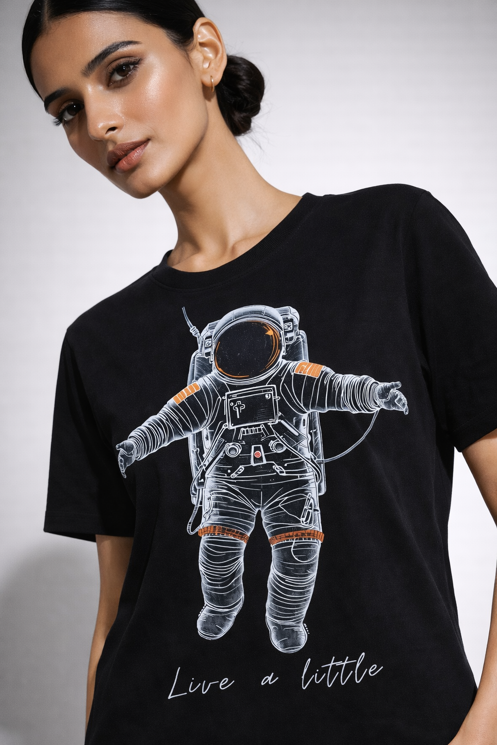 Live a little Unisex Stretch T-shirt