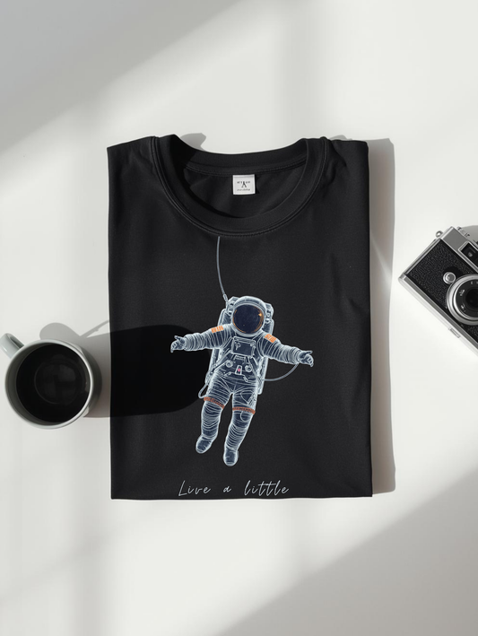 Live a little Unisex Stretch T-shirt