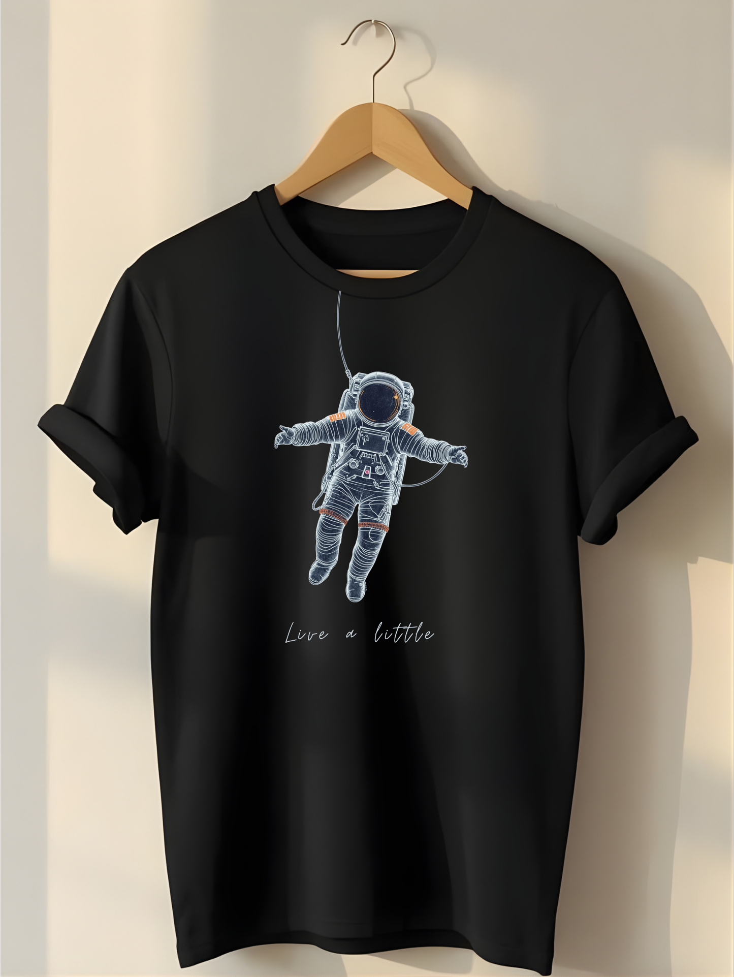 Live a little Unisex Stretch T-shirt