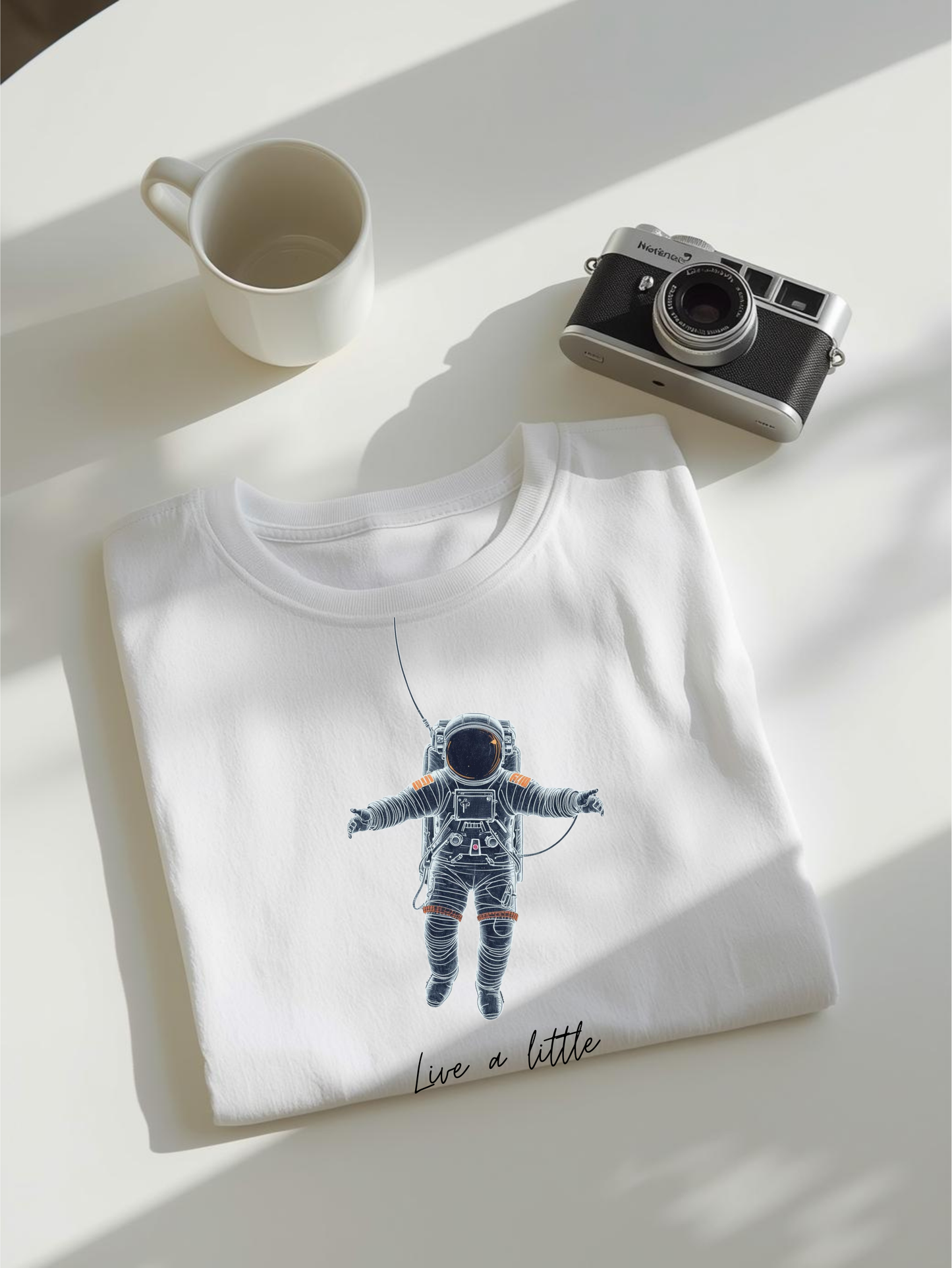 Live a little Unisex Stretch T-shirt