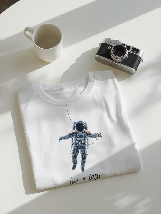 Live a little Unisex Stretch T-shirt