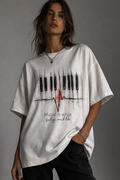Music Unisex Terry Oversized Tshirt