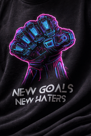 New Goals Unisex Terry Oversized Tshirt