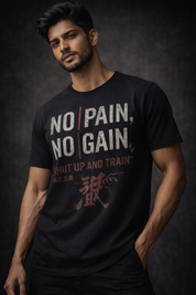 No Pain No Gain Unisex Stretch T-Shirt