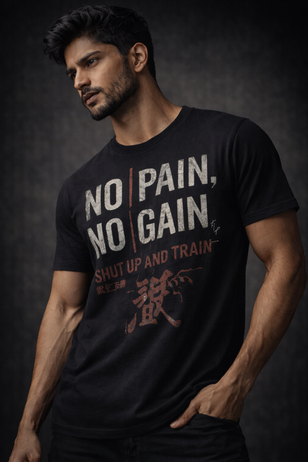 No Pain No Gain Unisex Stretch T-Shirt