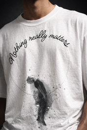Nothing matters Unisex Terry Oversized Tee