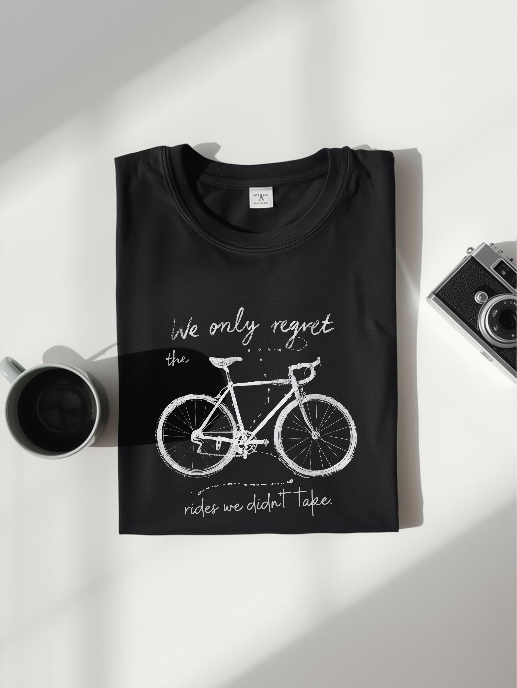 Only regret Unisex Terry Oversized Tshirt