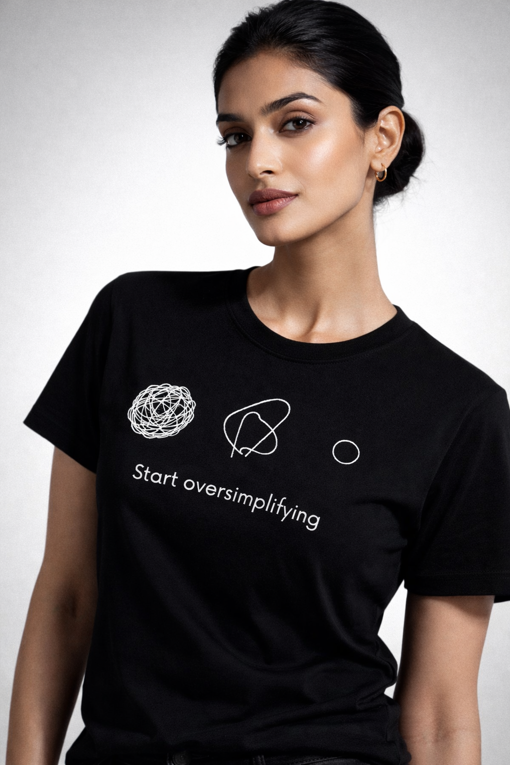 Oversimplifying Unisex Stretch T-shirt
