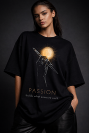 Passion Unisex Terry Oversized Tshirt
