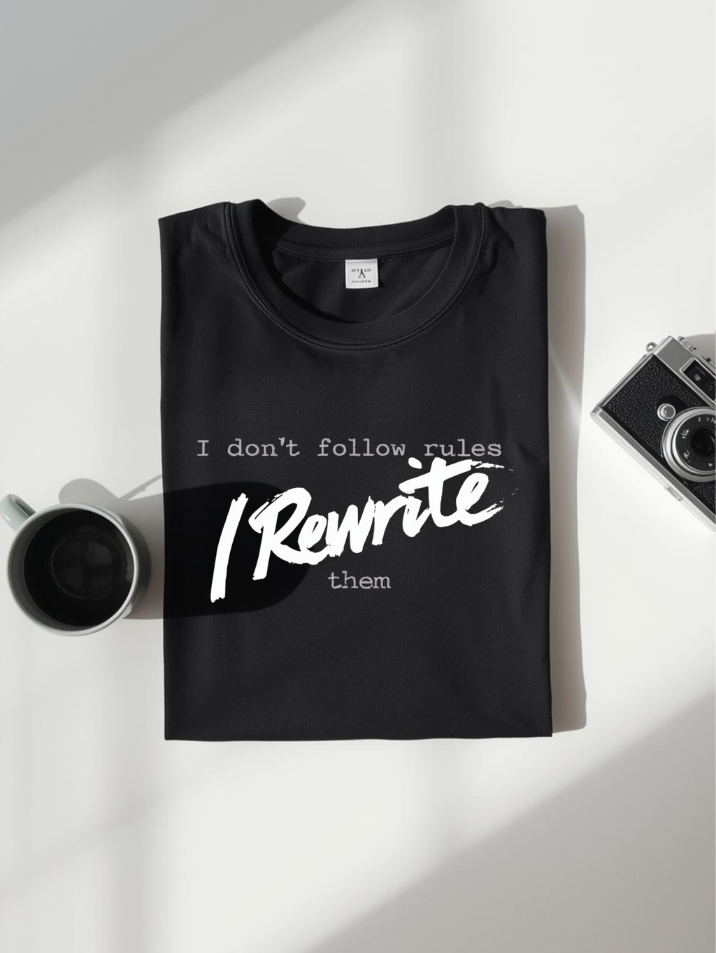 Rewrite rules Unisex Terry Oversized tshirt