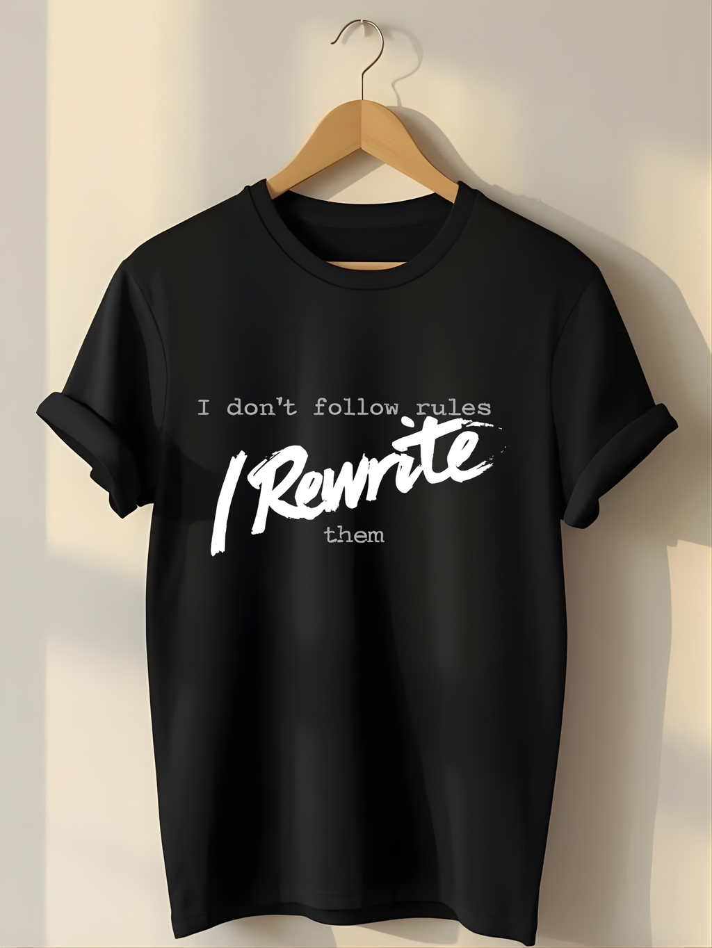 Rewrite rules Unisex Terry Oversized tshirt
