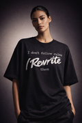 Rewrite rules Unisex Terry Oversized tshirt