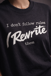 Rewrite rules Unisex Terry Oversized tshirt