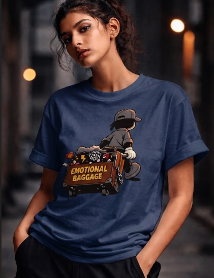 Emotional baggage Unisex Stretch T-shirt