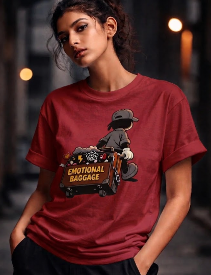 Emotional baggage Unisex Stretch T-shirt