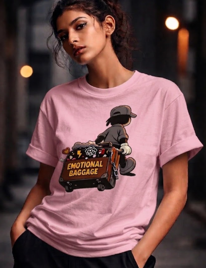 Emotional baggage Unisex Stretch T-shirt