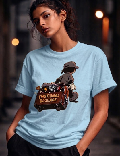 Emotional baggage Unisex Stretch T-shirt