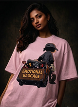 Emotional baggage Unisex Terry Oversized Tee