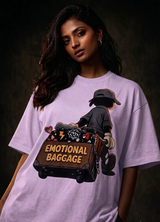 Emotional baggage Unisex Terry Oversized Tee