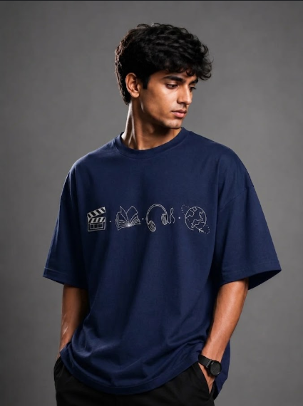 4ever Unisex Terry Oversized Tee