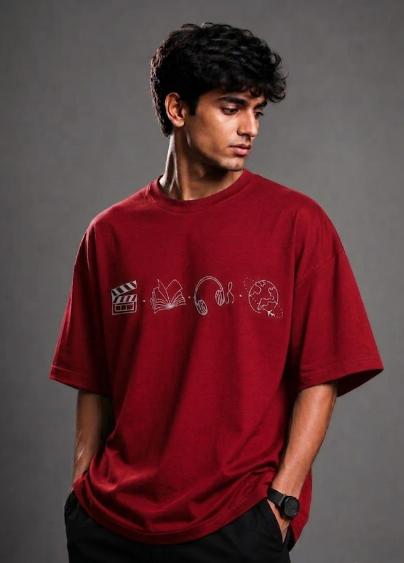 4ever Unisex Terry Oversized Tee