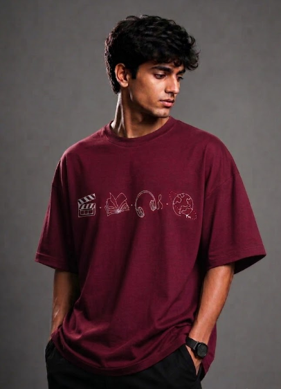 4ever Unisex Terry Oversized Tee