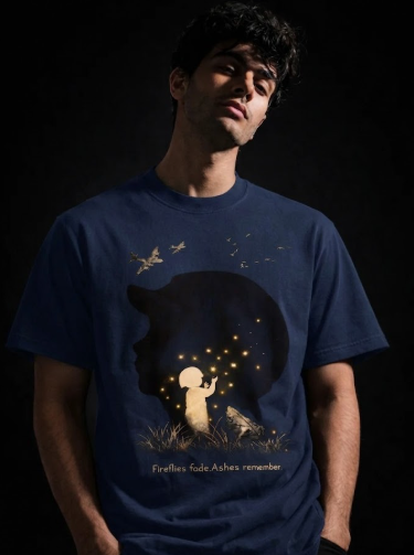 Grave of fireflies Unisex Stretch T-shirt