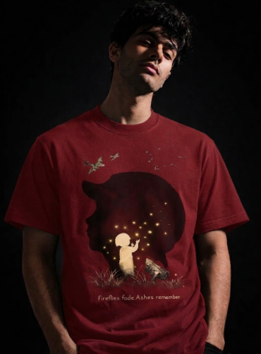 Grave of fireflies Unisex Stretch T-shirt